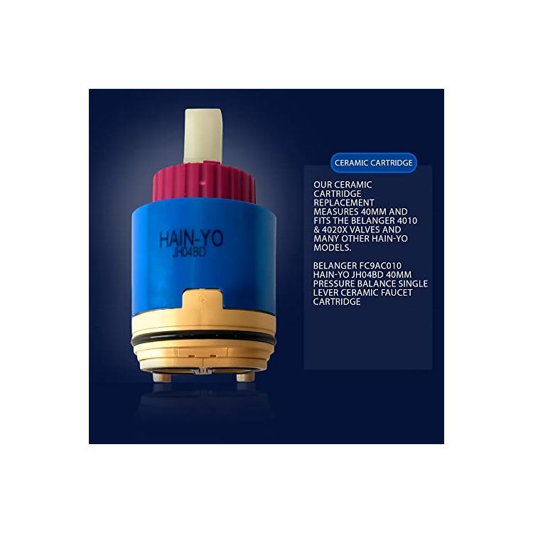Hot & Cold Ceramic Pressure Balancing Mixer Cartridge Valve