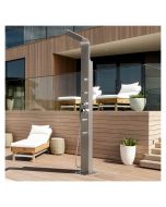 Only One Left Brighton Silver 316L Stainless Steel Marine Grade Outdoor Indoor Massage Pool Shower