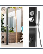 Bondi Black ADA 316L Marine Grade WATERMARK REGISTERED Stainless Steel Outdoor Indoor /Pool Shower