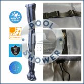 (RECOMMENDED) Premium Quality Insulated  Protective Cover For Freestanding Outdoor Showers , Suits All PoolShower.com.au Models
